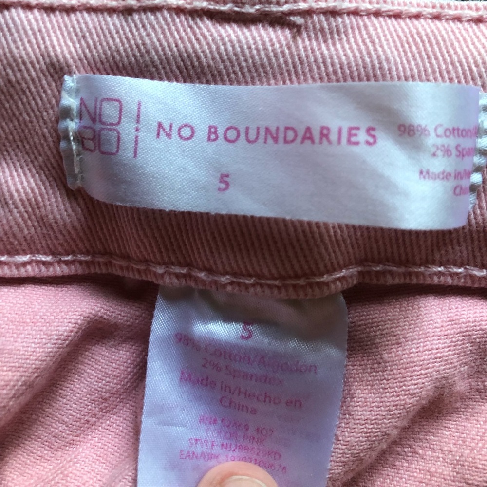 Pink shorts